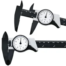 Штангенциркули 0-150 мм/0,1 противоударный пластиковый Штангенциркули метрический микрометр измерительный инструмент