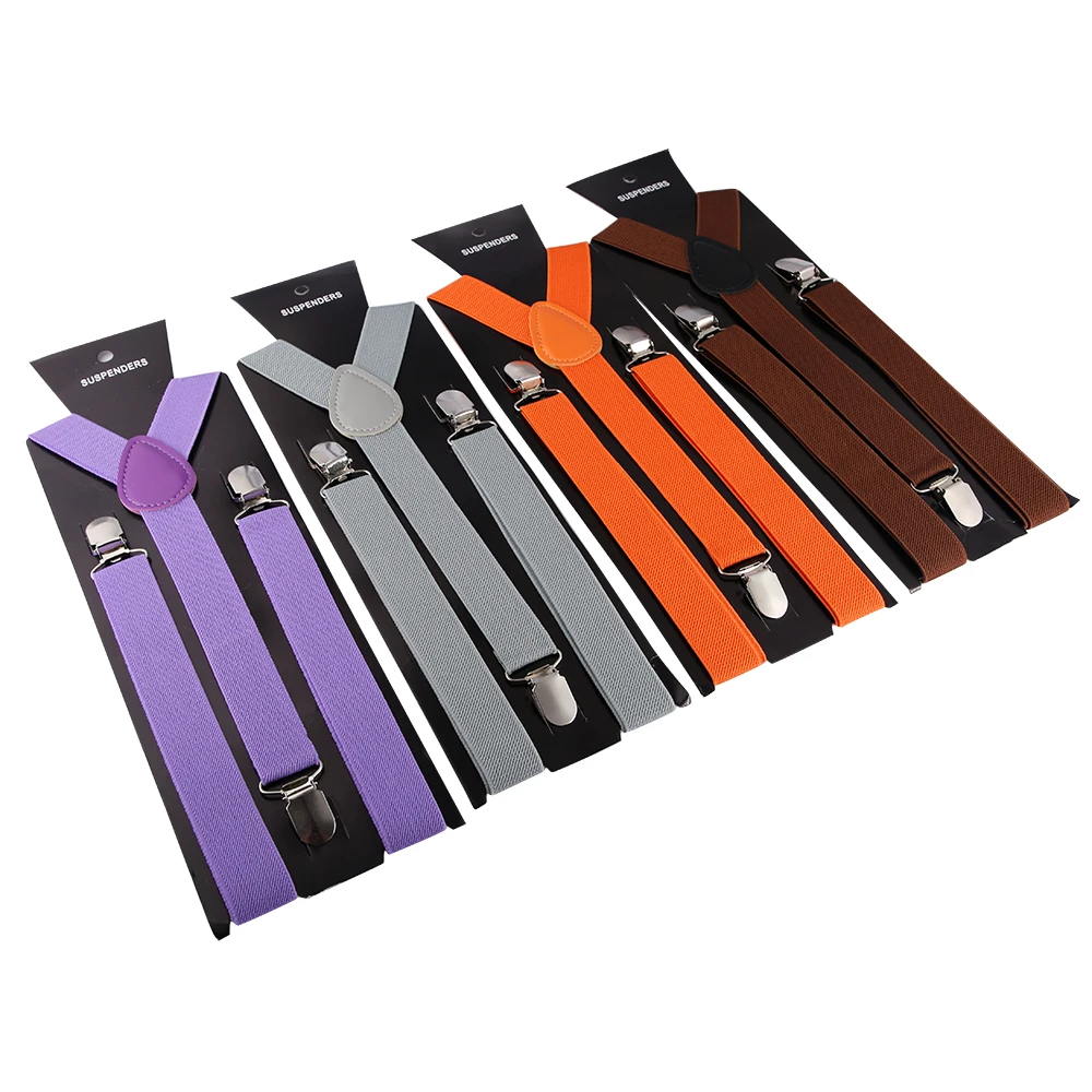 Taylor Unisex Women Men suspender Elastic adjustable braces YShape