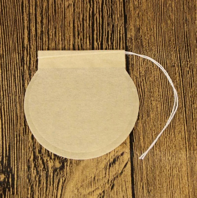 Best Price Creative Round Shape Tea bags Disposable food grade Filter Paper Bags coffee bags 1000pcs/lot