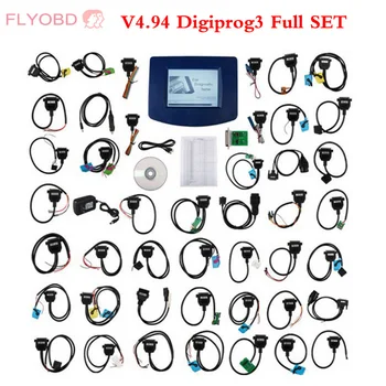 

Newest V4.94 Digiprog III Digiprog3 Odometer Master Programmer Entire Kit Digiprog 3 Mileage Programmer full set with all cables