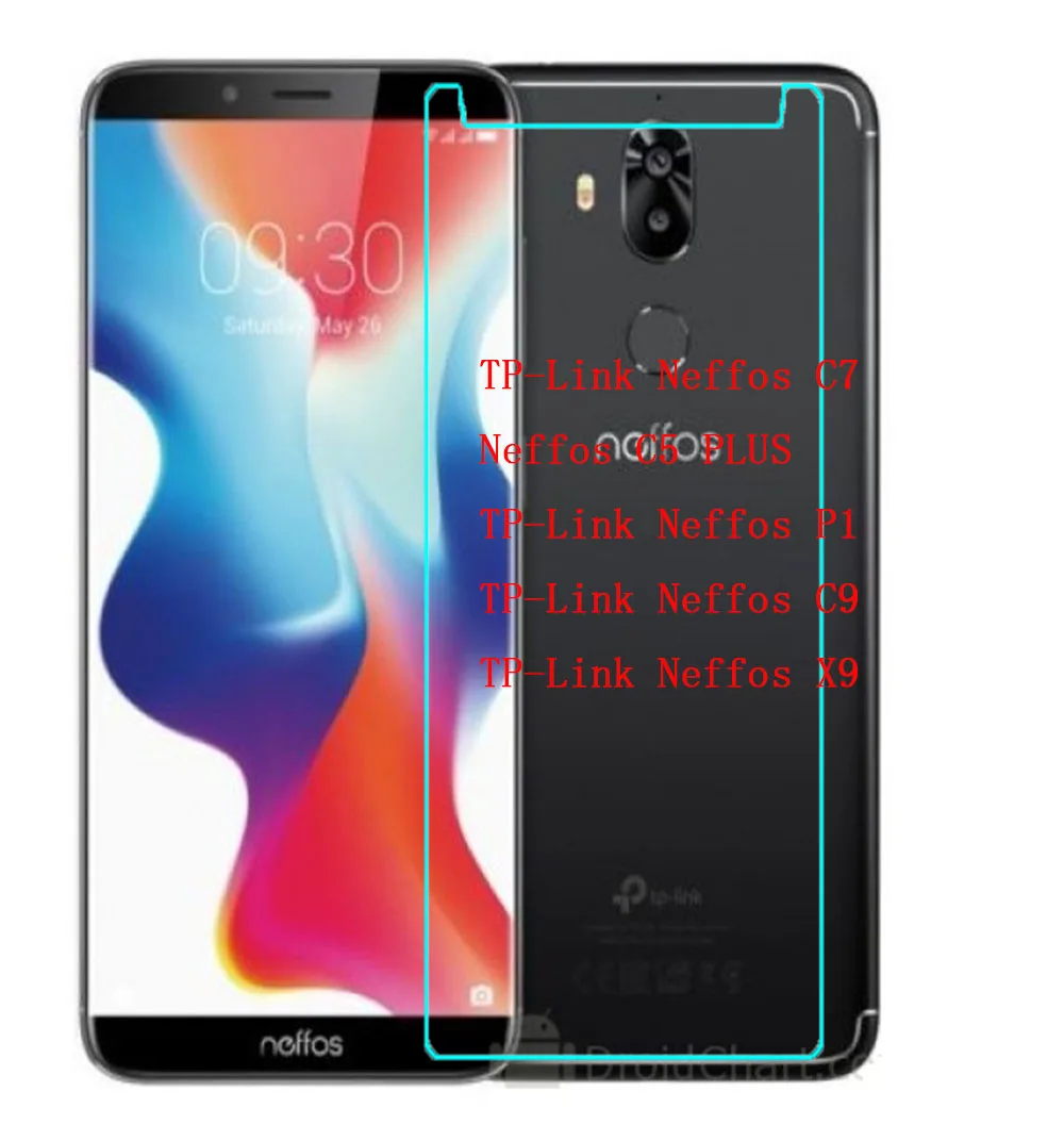 2 шт. для TP-Link Neffos C7 C5 PLUS P1 C9 X9 закаленное стекло 9H Премиум Защитная стеклянная