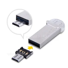 10 шт. мини usb флэш-диск U диск 5pin Micro USB OTG кабель Adaptador адаптер конвертер для Xiaomi HTC Samsung huawei телефон Планшеты