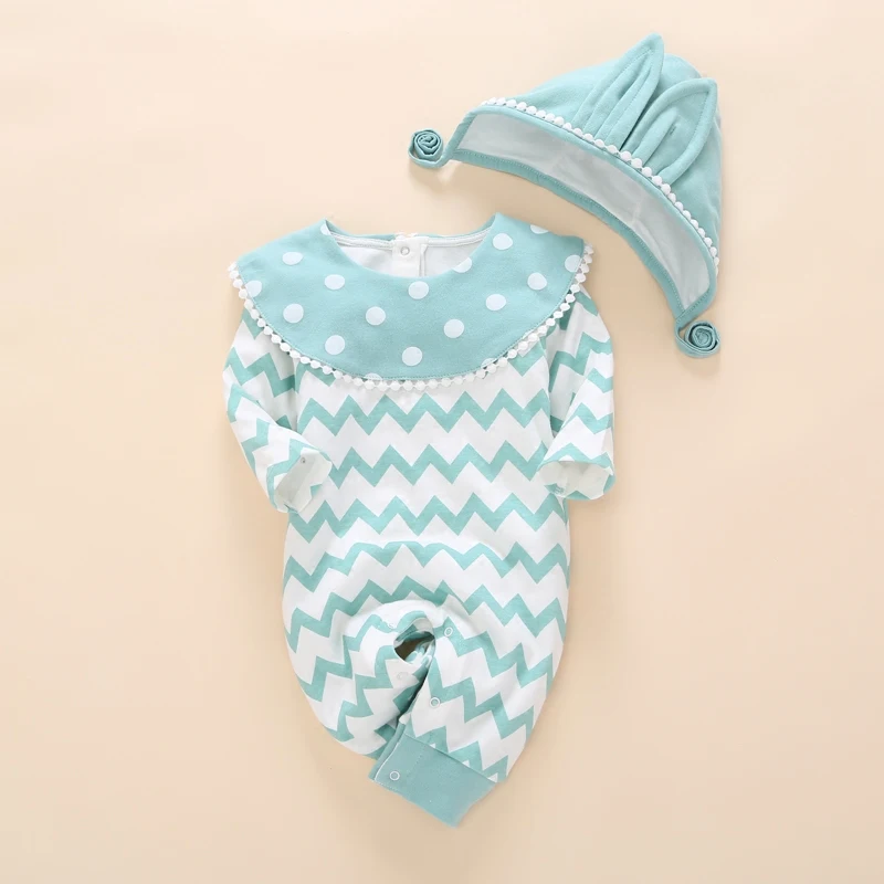 Детский хлопковый комбинезон на возраст 0 3 месяца|newborn clothes|infant fashionunisex rompers |