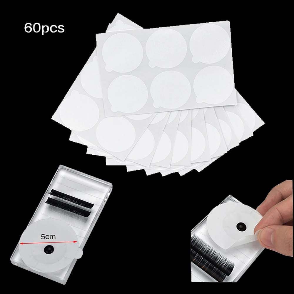 

Grifting Eyelash Extension Glue Pads Stand Disposable Eyelash Glue Holder Pallet Eyelash Jade Stone Eyes Makeup Beauty Tool