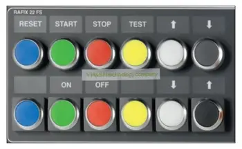 

[VK] RAFI switch RAFIX 22 FS + metal button switch 1.30.270.021/2200 RAFI metal button