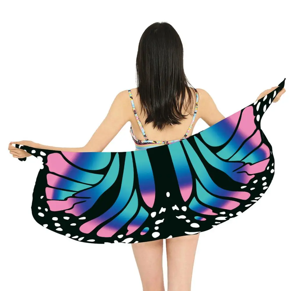 

Women Beach Sarongs Chiffon Cover Up Bikini Swimwear Coverup Wrap Pare Skirt Swimsuit Hot Sale Female Coverup Sarong 2019 SS3