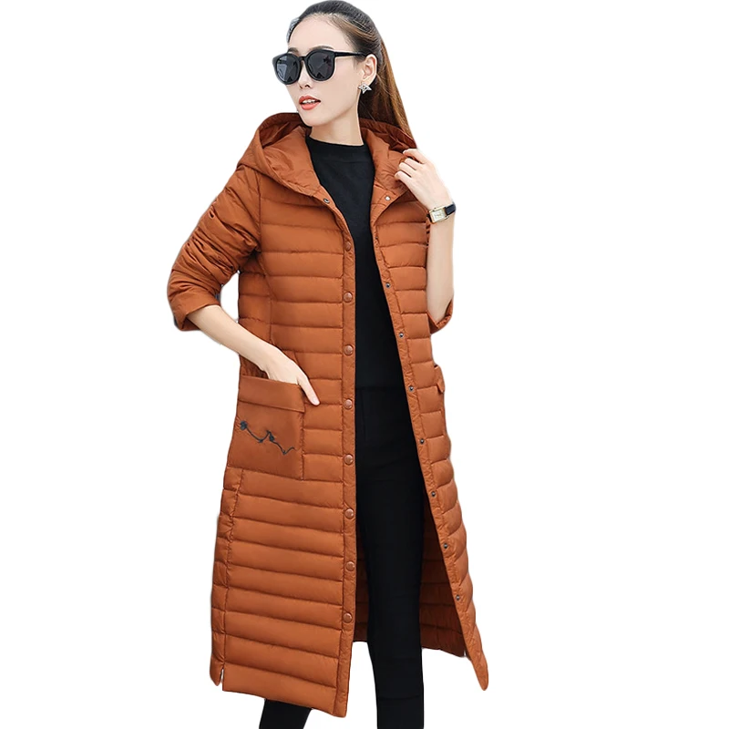 Femelle Manteau Chaud Femmes Cm647 Canard Veste Bas Casual La Black Capuchon Blanc Vers À Plus D'hiver Mince orange red Parkas Nouvelle coffee Outwear Le Taille 3xl green 6ZqxAx