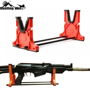 

Tactical Gun Rifle Cleaning & Maintenance Cradle Shot gun Smith Bench Rest Stand Rifle Holder Tool Rack for Hunitng Airsoft Caza