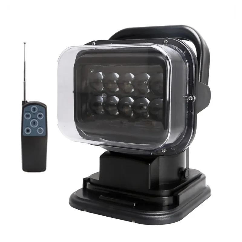 SUPAREE 50W Search Light Rotate Remote Control LED Worklight
