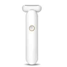 Эпилятор для женщин профессиональный женский триммер для удаления волос безболезненная электрическая бритва Водонепроницаемая электрическая бритва влажное/сухое использование Триммер бикини