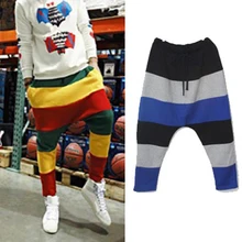 27-44 Европа и Соединенные больших размеров модные домашние штаны Haroun из летяги Bump Цвет клуб dj's