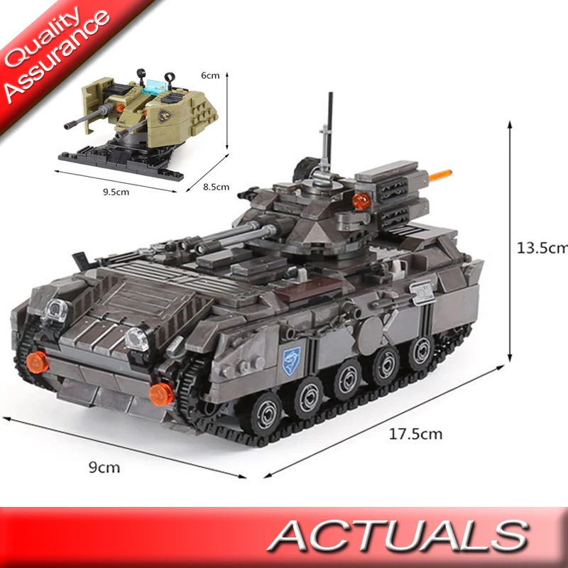 

XINGBAO 06018 Technic City Military Tank Genuine Armoured Vehicle Building Blocks 1049PCS Bricks