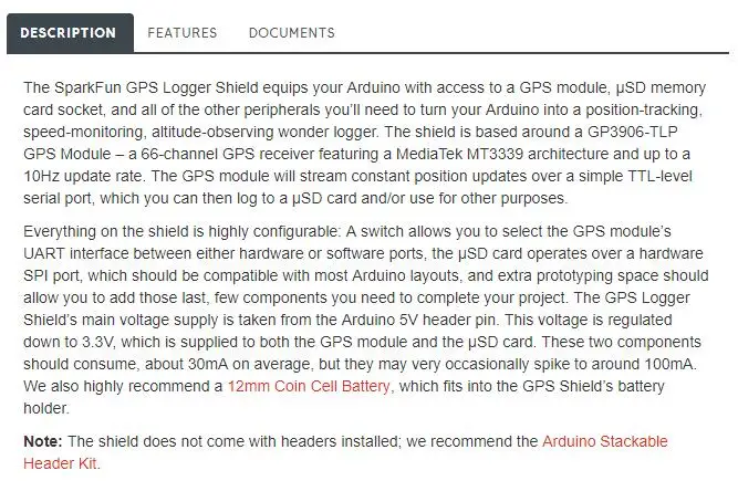 GPS-13750 INFO