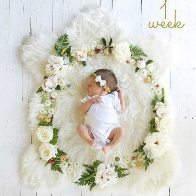 

Baby Shower Decoration for A Girl/boy Artificial Flowers+letter Photo Booth Props Baby Decor 1st Birthday Party Decrations Kids