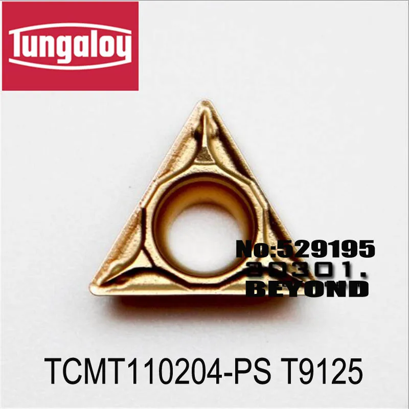 TCMT110204 PS T9125/TCMT110208 PS T9125,original tungaloy carbide