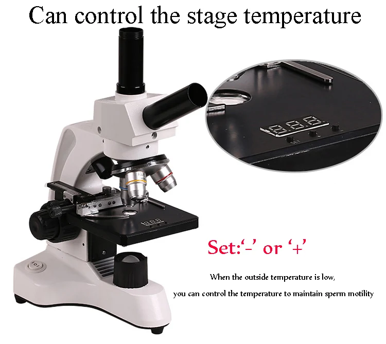Professional Biological Microscope 400X with 3 Inches LCD Screen For Blood Detection Mites Aquaculture Instrument-11