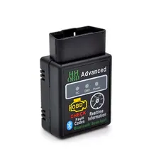 Небольшой Размеры V1.5 Bluetooth автомобильный диагностический инструмент OBD2 ELM327 HH OBD Авто Автомобильный диагностический сканер инструмент коррекции одометра