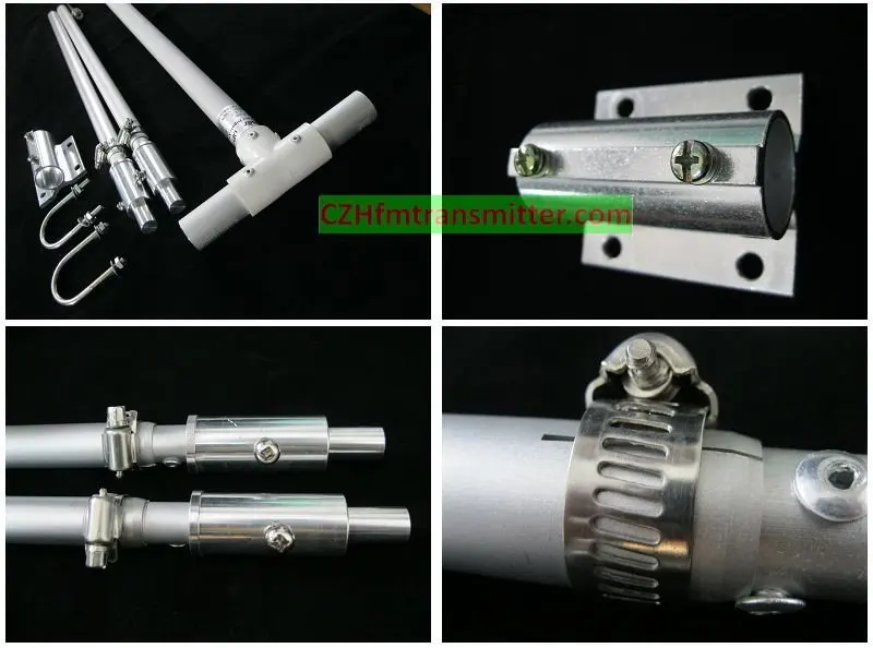 Sale 5pcs/lot  1/2 Half Wave FM Dipole Antenna High gain outdoor antenna 88-108mhz 1