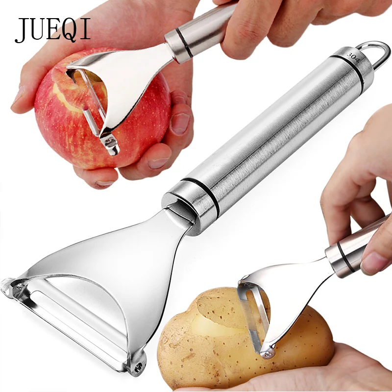 

JueQi Vegetable Peeler Stainless Steel Super Sharp Potato Peeler Kitchen Gadget 18/8 Dishwasher Safety Kitchen Accessories