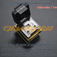 IC TEST Detect QFN24 to DIP24 DFN24 WSON24 MLF24 programmer adapter ic test socket Size=4mmX4mm Pitch=0.5mm