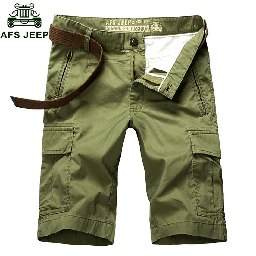 2018 New Fashion AFS JEEP Brand Clothing Casual Men's Shorts Breathable ...