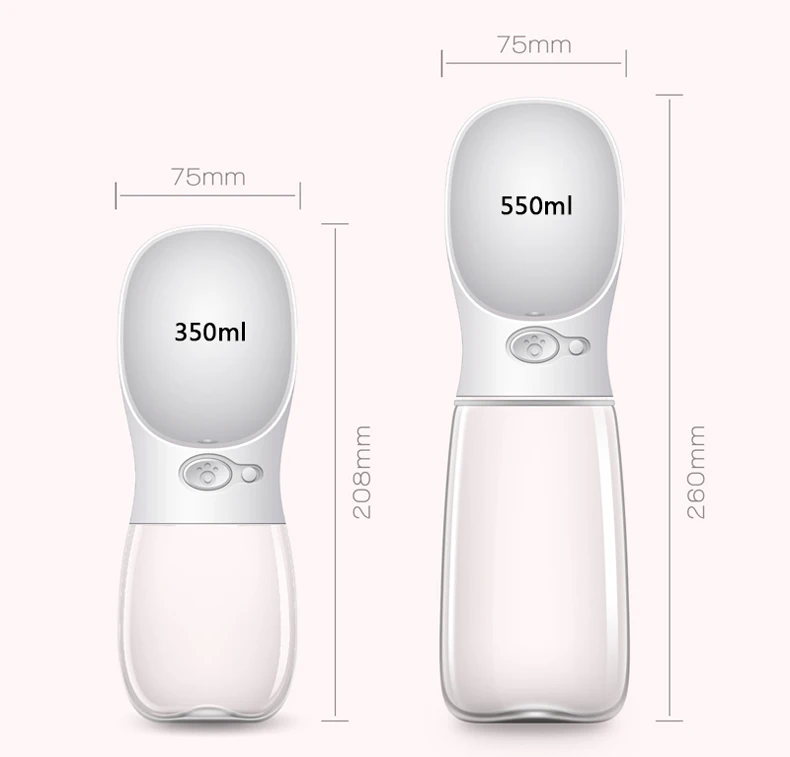 Портативная бутылка для воды для домашних собак, для маленьких и больших собак, для путешествий, для щенков, кошек, поилка, для улицы, для домашних животных, диспенсер для воды, кормушка, продукт для домашних животных