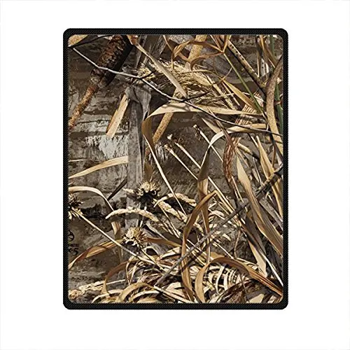 

Spring Autumn Blanket Realtree Pattern Fleece Throw Blanket Travel Sofa Soft Warm Blankets