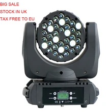 Скидка сценический светильник 36* 3W C ree 4in1 RGBW светодиодный переносное потолочное освещение DJ оборудование сценический луч светильник Discco событие