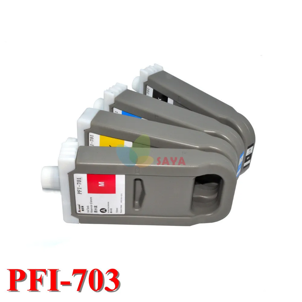 PFI 703 Replacement Compatible Ink Cartridge For Canon iPF825 iPF815 printers Cartridge (700ml