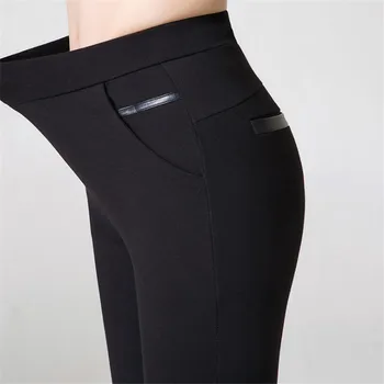 

Plus Size 5XL 6XL Leggings Women High Waist Elastic Leggins Female Autumn Winter Stretch Slim Black Legins Adventure Time A1761