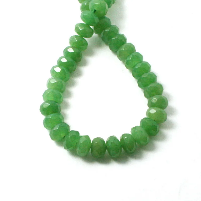 Бусины Круглые граненые для ювелирных изделий 5 х8 мм около 70 шт.|natural beads|gem stone
