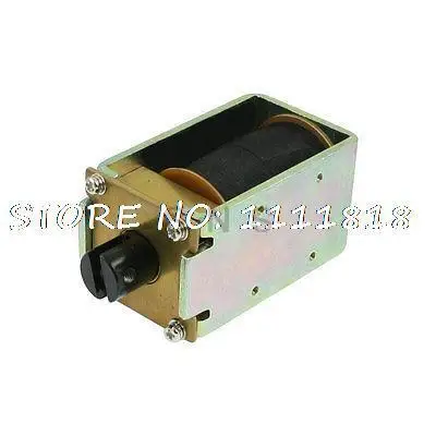 

DC 24V 5.3A Push Type Linear Motion Open Frame Solenoid 8mm Stroke 2000gf