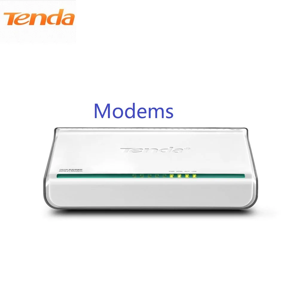 Tenda D8 High Speed DSL Modem ADSL 2+ Wired Router ADSL