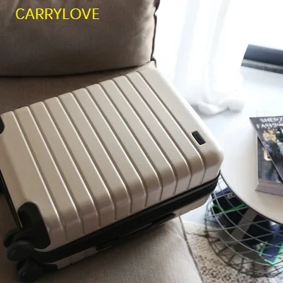 

CARRYLOVE High quality, ultra light, sleek and simple 20/24/28 inch size PC Rolling Luggage Spinner brand Travel Suitcase