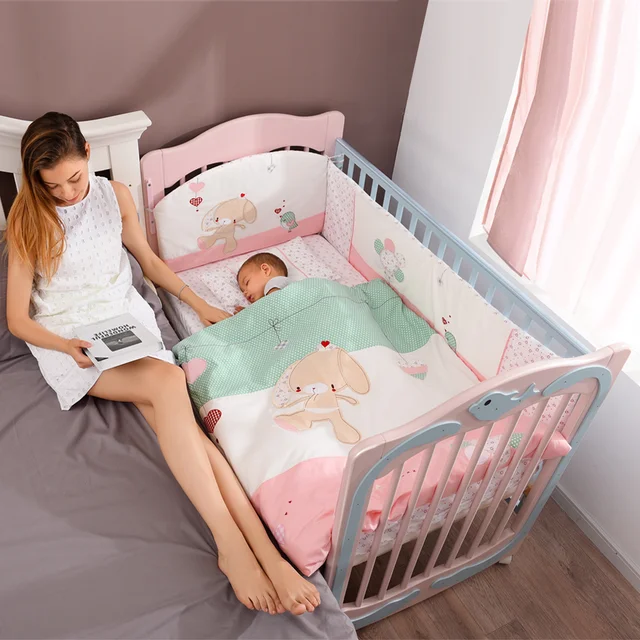 0 6 Years Dolphin Type Cute Newborn Baby Crib Multi Function Nest 0 6 Years Dolphin Type Cute Newborn Baby Crib Multi Function Nest Sleeping Toddler Bed