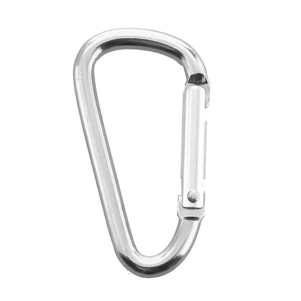 

4.5cm Aluminum Alloy Carabiner Eco-friendly Non-toxic Gourd Shape anodizing (fee plating process) Carabiner