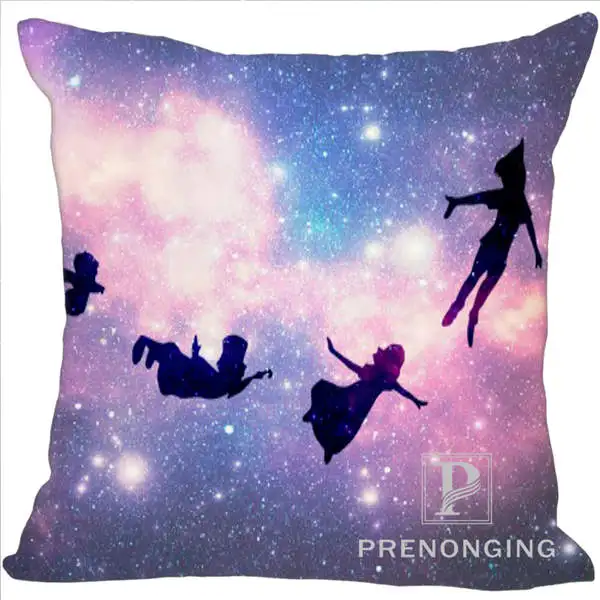 

Custom Pillowcase Cover Peter Pan Movie Square Zipper Pillow Cover Print 40x40cm,45x45cm(One Side)#180117-154