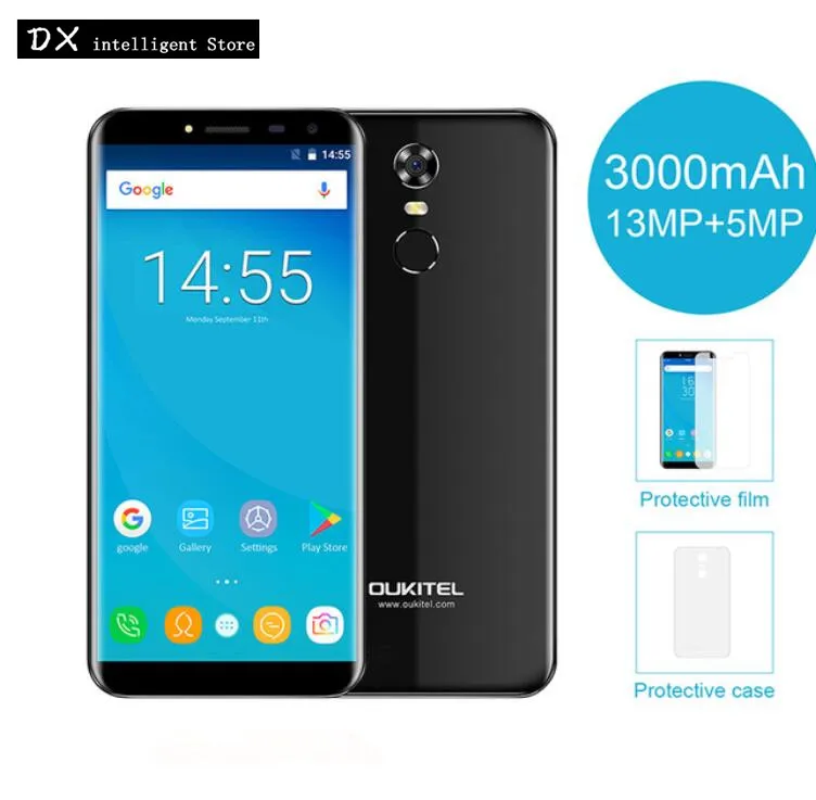 Быстрая сделка OUKITEL C8 2 Гб 16 мобильный телефон 18:9 &quotдюймов 5 полный экран MTK6580A 4