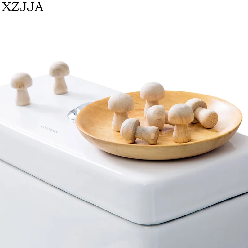 

10Pcs/set Natural Mushroom Shape Camphor Wood Mothproof Mildew Deodorant Insect-Resistant Naphtaline Repellents Pest Control