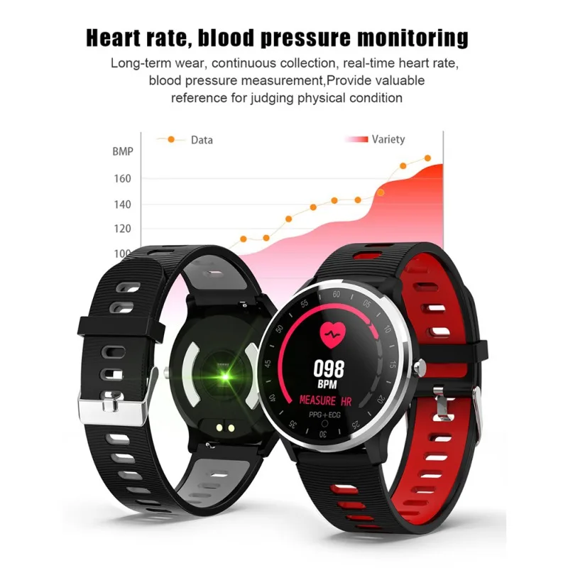 New Wristband ECG PPG Smart Band Smart Bracelet Fitness Wristband With Heart Rate Blood Pressure for Old People