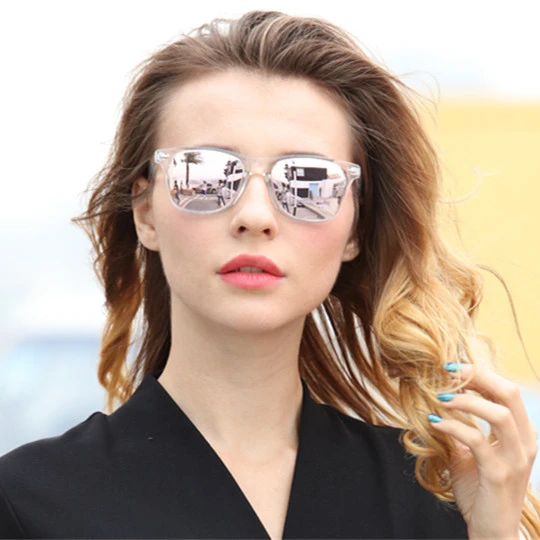 Transparent Clear Antireflective Zero Power Lightweight Blue Ray Square  Glasses Optical Frame Specs Eyeglasses Sunglasses for