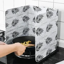 30 шт. Кухня гаджеты масла брызги экраны Ширма из алюминиевой фольги газовая плита брызг перегородка дома пособия по кулинарии инструменты