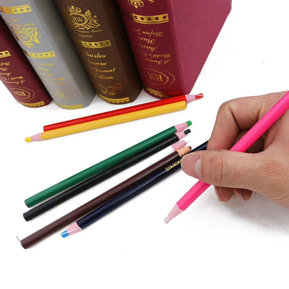 

3PCS Peel off Marker Grease Pencil Colored Crayon Pen Paper Roll Wax Pencil For Metal Glass Fabric Art Drawing Tools