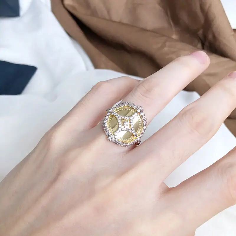 

fashion monaco jewelry soleil vintage round ball ring S925 sterling silver cz finger ring wedding gift