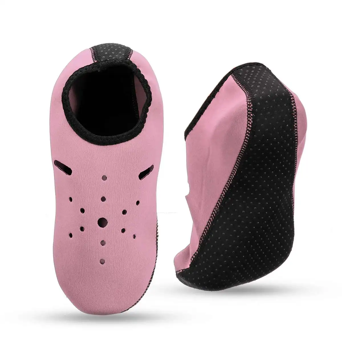 1 пара короткие коралловые тапочки дайвинг носки нескользящие Нескользящие подводное плавание носки для дайвинга носки для ныряния плавники ласты для плавания ботинки к гидрокостюму - Цвет: Розовый