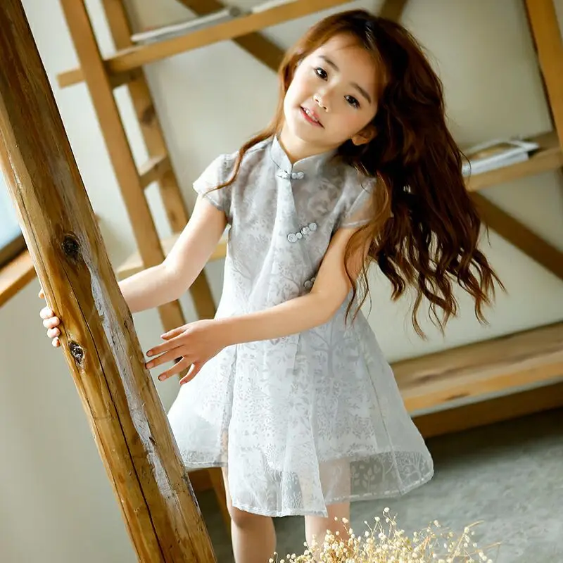 

Girl's Chinese Style Dress
