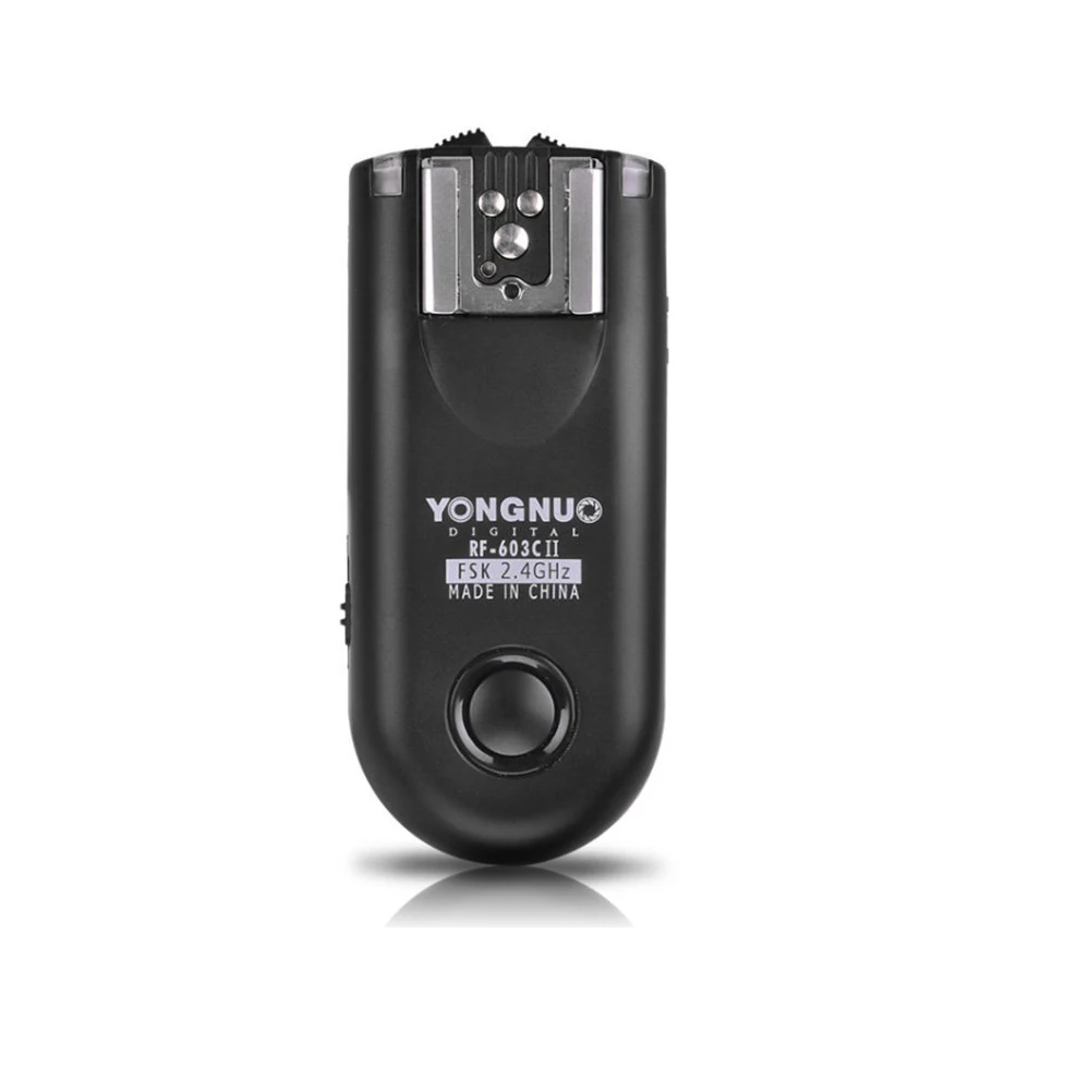 YONGNUO RF-603 II Flash Trigger 2 трансивера набор спуска затвора для Canon Nikon Pentax DSLR камеры RF-603 II C1 C3 N1 N3 6D - Цвет: FOR NIKON N1  1PCS