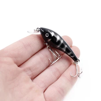 

1pc/lot Fishing Wobblers Crank Hard baits 6cm/4.7g Pesca carp Fishing lures isca artificial Crankbait everything for fishing