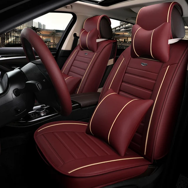 Best quality! Full set car seat covers for Cadillac XT5 2018 2016