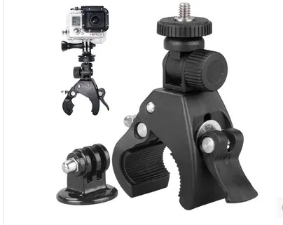 

Gopro Accessories Set Motorcycle Bike Handlebar Mount Holder for Go Pro Hero 4 3+ 3 Hero3 Xiaomi Yi SJCAM SJ4000 Black Edition